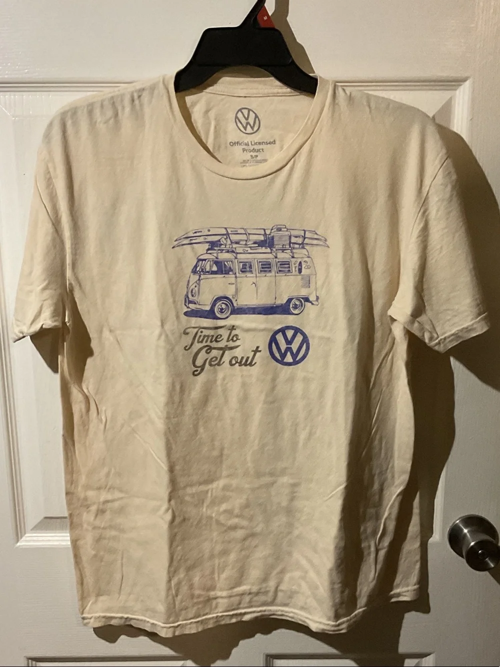 Volkswagen 'Time to Get Out' Short Sleeve Tee with Backhit